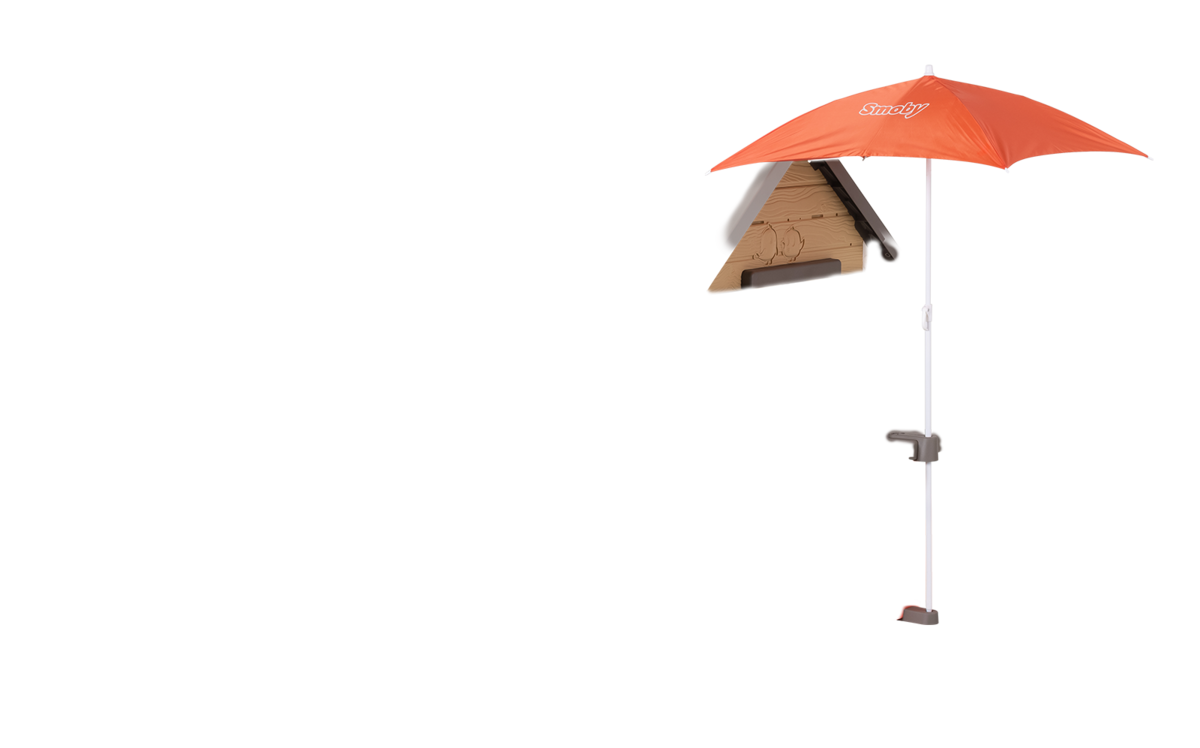 Spielhaus für den Gärtner Garden House Smoby mit Blumentöpfen erweiterbare Dachrinne und Gitter mit Vogelhaus 135 cm Höhe mit UV-Filter ab 2 Jahren